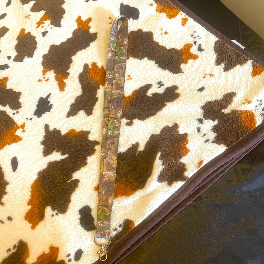 Camo Key Lanyard